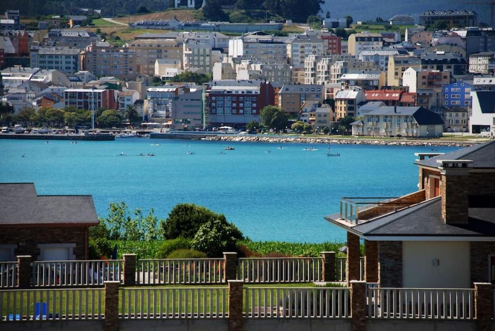 バレイロスAtico Con Vistas A La Ria Y A Fozアパートメント エクステリア 写真