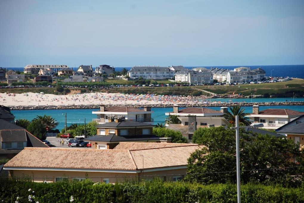 バレイロスAtico Con Vistas A La Ria Y A Fozアパートメント エクステリア 写真